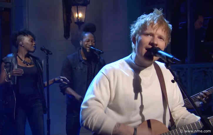 Watch Ed Sheeran perform ‘Overpass Graffiti’ and ‘Shivers’ on ‘Saturday Night Live’