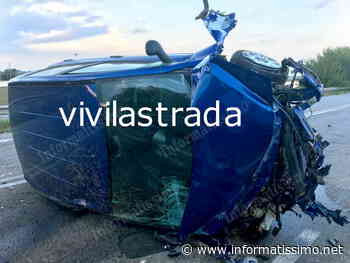 Putignano - Auto si ribalta sulla Via per Noci: 2 feriti gravissimi - Putignano Informatissimo