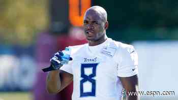 New Titans RB Peterson declined DWTS chance