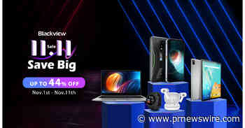Blackview 11.11 Sale has already kicked off, up to 44% off