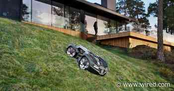 The Husqvarna 435X AWD Automower Manicures Your Lawn