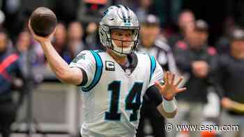 Source: Panthers plan to start Darnold vs. Pats