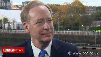Microsoft's Brad Smith outlines sustainability plans at COP26