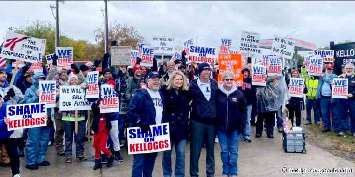 Meet the 18-year Kellogg's veteran who's leading workers in a month-long strike that's still going: 'What's at stake here is the American middle class'