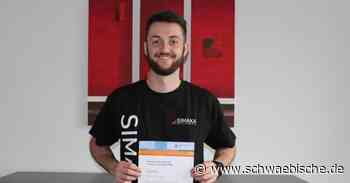 Ausgebildeter Mechatroniker für Kältetechnik der Firma Simaka überzeugt beim Leistungswettbewerb - Schwäbische
