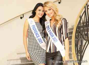 Miss Côte d’Azur et Miss Provence complices avant l'élection de Miss France