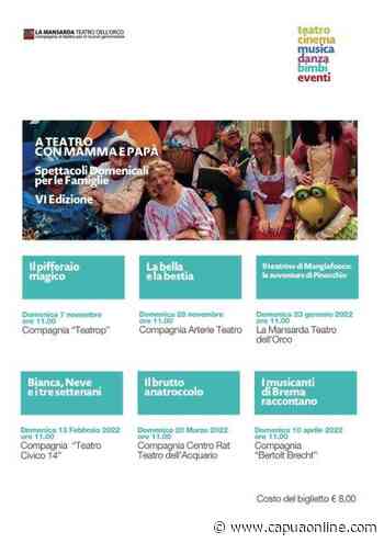 Capua: Al Ricciardi torna la rassegna “A Teatro con mamma e papà”, VI edizione - Capuaonline.com