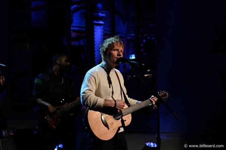 Ed Sheeran Returns to ‘SNL’ With Upbeat ‘=’ Performances After COVID-19 Quarantine: Watch