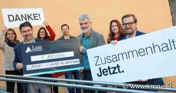 Unterstützung für Arme - Lam Research hilft Caritas mit 100.000 US-Dollar - Kronen Zeitung