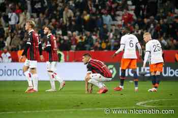 Les notes des joueurs de l'OGC Nice après leur défaite face à Montpellier (1-0)