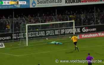 Ouch! Doelman Bossin (ex-Anderlecht) gaat pijnlijk in de fout bij Dordrecht - VoetbalPrimeur.be