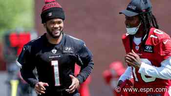 Cards without QB Murray, WR Hopkins vs. 49ers