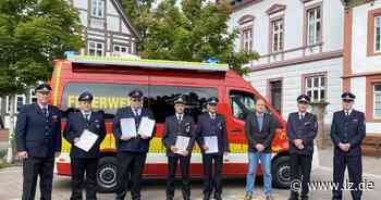 Feuerwehr Blomberg nimmt neuen Einsatzleitwagen in Betrieb - Lippische Landes-Zeitung