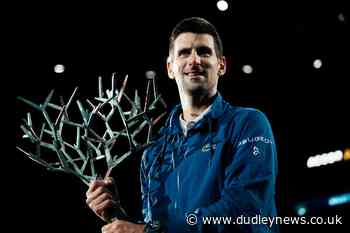 Novak Djokovic claims Paris Masters with victory over Daniil Medvedev - Dudley News
