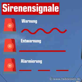 Sirenenalarm in Essen: Das sagt die Feuerwehr - Radio Essen