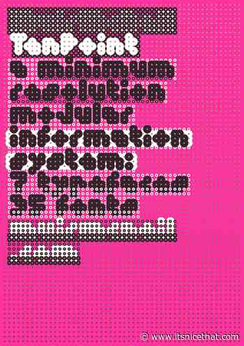 An ode to the dot in typography: MuirMcNeil on the tipping point between legibility and pure abstraction