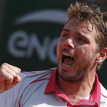 Stan Wawrinka vs. Jo-Wilfried Tsonga: Score and Reaction from 2015 French Open - Bleacher Report