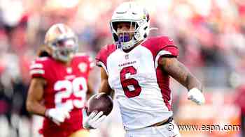 Cards dominate 49ers without Murray, Hopkins