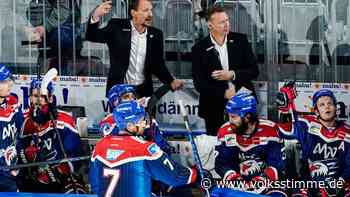 Trotz Verspätung: Adler Mannheim übernehmen Tabellenführung - Volksstimme