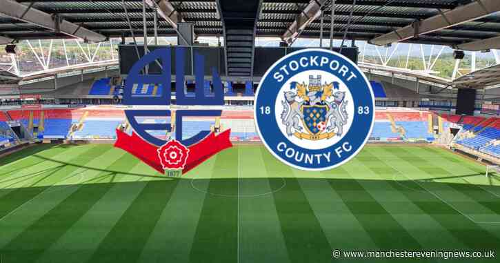 Bolton Wanderers 2-2 Stockport County: highlights and reaction after FA Cup draw - Manchester Evening News