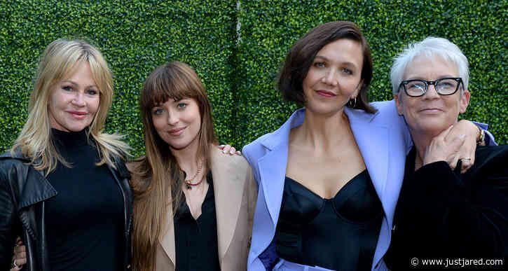 Dakota Johnson & Maggie Gyllenhaal Are Joined by Melanie Griffith & Jamie Lee Curtis at 'The Lost Daughter' Screening!