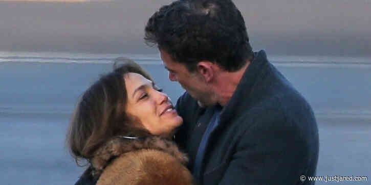 Jennifer Lopez Gets Kisses From Ben Affleck Ahead Of Her Flight Out Of Town