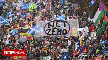 COP26: Thousands march for Glasgow's biggest protest