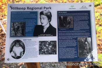 New kiosk at Chilliwack's Hillkeep Regional Park honours Patricia Woodward – Mission City Record - Mission City Record