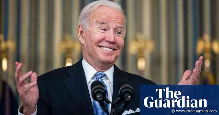 Biden hails ‘monumental step forward’ as Democrats pass infrastructure bill – video
