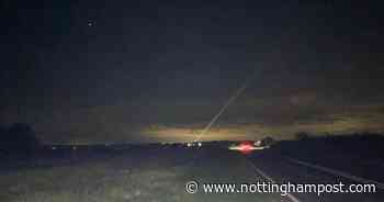 Everyone is saying the same thing about the beam of light seen in Nottinghamshire sky - Nottinghamshire Live