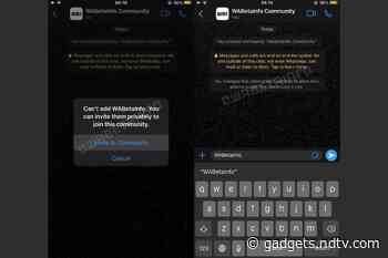 WhatsApp Said to Be Working on New Community Feature, Will Allow to ‘Group Other Groups Easily’