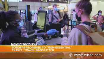 Borders reopened to 'non-essential travel'