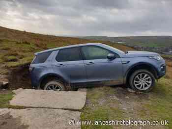 Stolen car on false plates found abandoned in Rossendale