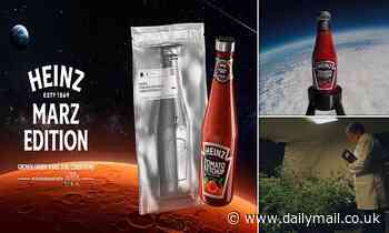 Red sauce on the Red Planet! Heinz makes ketchup from tomatoes grown in Mars-simulated conditions 