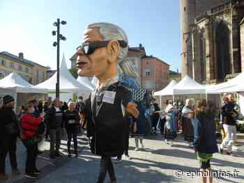 Sainte Fleur : des géants du carnaval de Nice - Epinal infos - Epinal Infos
