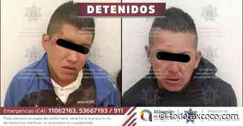 #Atrapan en Atizapan de Zaragoza a dos delincuentes que asaltaban en Villas de La Hacienda - todotexcoco.com - Noticias de Texcoco