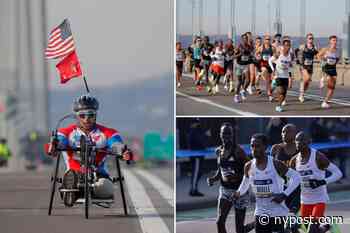 Runners give their all at 2021 NYC Marathon - New York Post