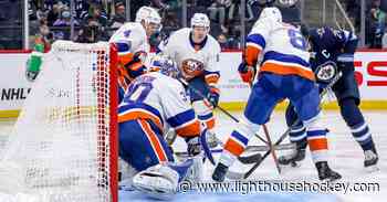 Islanders 2, Jets 0: Sorokin shutout, Lee and Nelson score in Winnipeg - Lighthouse Hockey