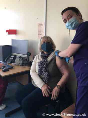 Bolton mayor gets her booster jab and urges community to get theirs