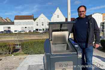 Veurne heeft eerste ondergrondse restafvalcontainer