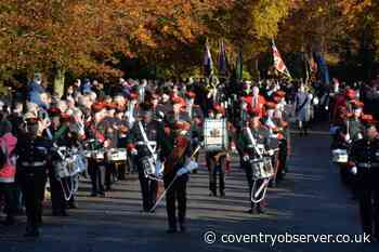 Details of Coventry's 2021 Remembrance Sunday Parade and Service announced - Coventry Observer