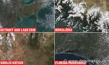 New Earth-observing spacecraft sends first images of the planet