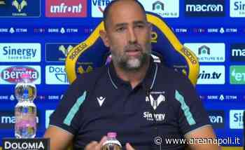 Napoli-Verona, Biasin si complimenta con gli scaligeri: 'Stra-organizzati, Tudor bravo davvero' - AreaNapoli.it