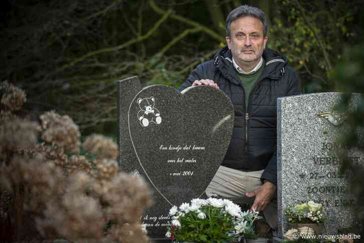Journalist Marc Peeters zorgde er twintig jaar geleden voor dat  gevonden baby in Albertkanaal grafzerk kreeg: “Ik kon het verhaal niet loslaten”