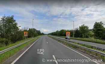 Road cleared following collision on A56 Accrington bypass