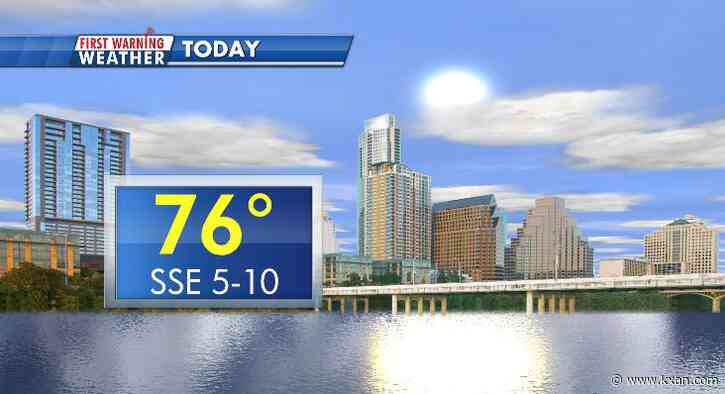 Gradual warmup ahead of another midweek cold front