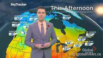 Saskatchewan weather outlook: Nov. 8