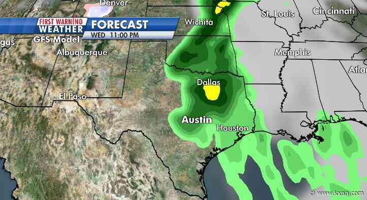 Warm-up continues, but rain chances are slowly rising