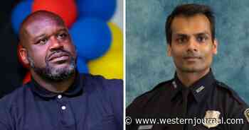 When a Cop Gets Shot, NBA Legend Shaquille O'Neal Steps Up for Justice