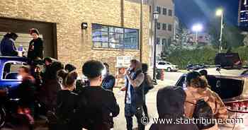 Protester films himself outside condo unit door of judge presiding over Kim Potter trial